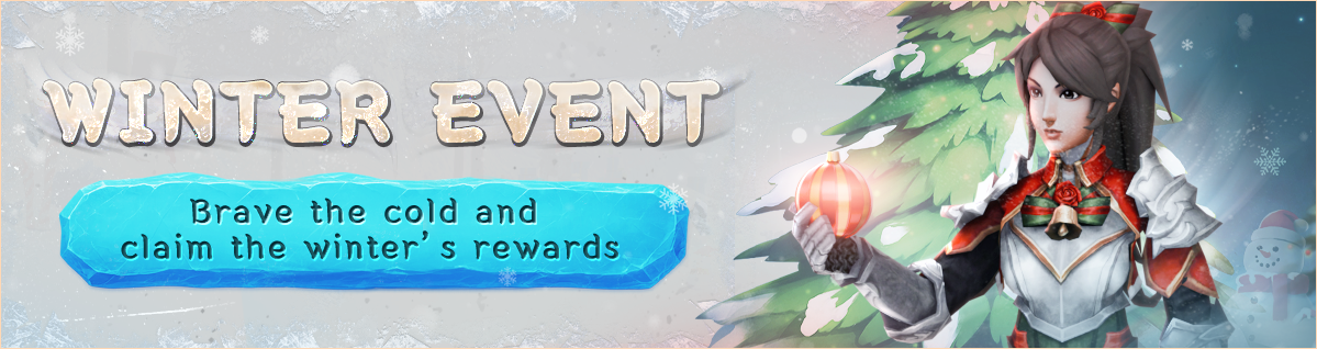 Winter Event - Brave the cold and claim the winter's rewards