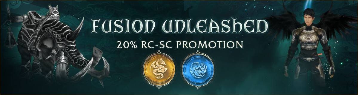 Fusion Unleashed: 20% RC-SC Promotion