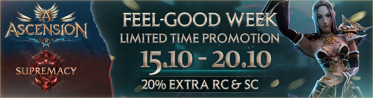 20% Extra Coins promotion